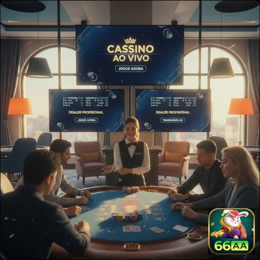Jogadores se divertindo em um cassino online com slots